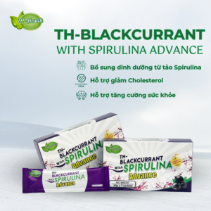 Thực phẩm bảo vệ sức khỏe TH-Blackcurrant with Spirulina Advance
