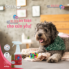 Bộ vi sinh khử mùi thú cưng Pet Kleen (1 chai 500ml + 3 ống 5ml) hình 07