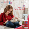Bộ vi sinh khử mùi thú cưng Pet Kleen (1 chai 500ml + 3 ống 5ml) hình 08